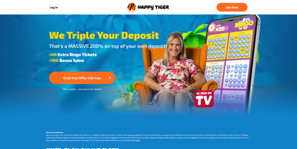 Happy Tiger Home Page